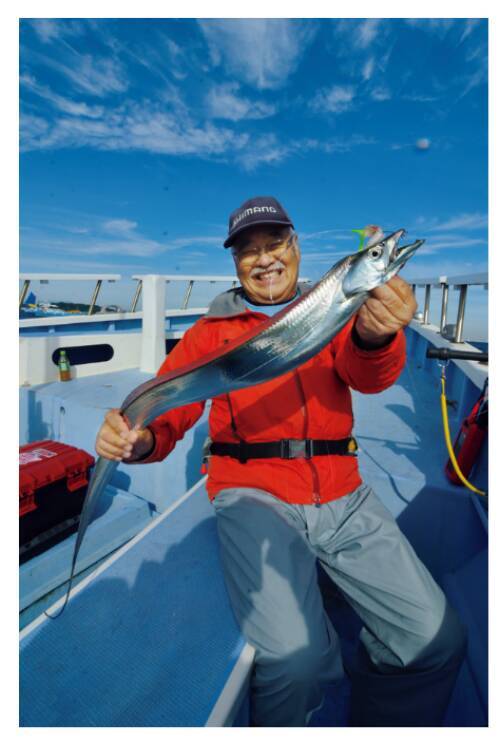 良型交じりで好調キープ！東京湾のテンビンタチウオ