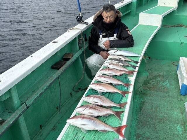 【釣果速報】神奈川県大松丸で人気魚マダイが大ヒット！釣り人が憧れるターゲットをその手でゲットせよ！