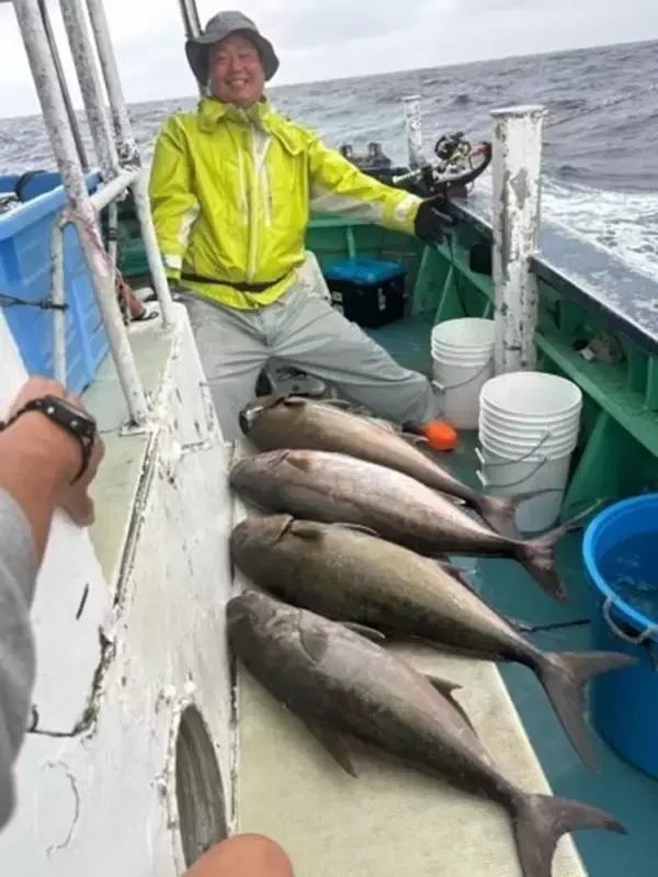 【釣果速報】静岡県南伊豆忠兵衛丸でカンパチをキャッチ！16.90kg！旬のシーズンを絶対に逃すな！