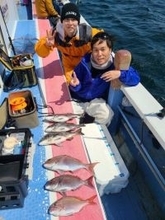 【釣果速報】神奈川県成銀丸で2.80kgのマダイをキャッチ！クロダイ・イナダも交じり豪華なお土産に！神奈川県成銀丸ならお土産確保間違いなし！