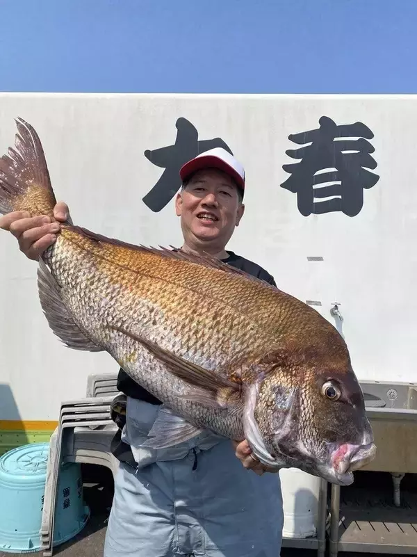 【釣果速報】茨城県大春丸で驚異の8.42kgマダイゲット！自己最高記録の大鯛を狙うなら大春丸に乗船しよう！