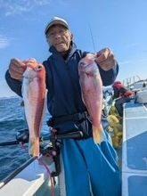 【釣果速報】神奈川県ゆうせい丸で最大41cmのデカアマダイGET！この冬、だれもが憧れる高級魚を自分の手で釣り上げてみませんか？