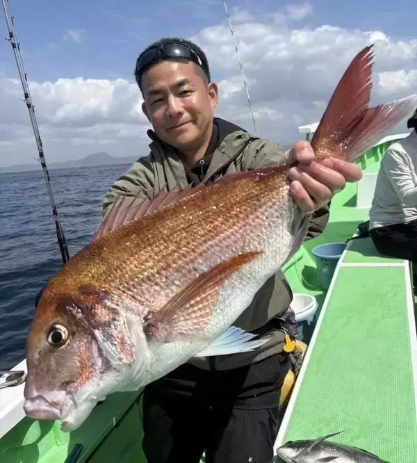「【釣果速報】神奈川県あまさけや丸で5.50kgのマダイをゲット！大型マダイを狙いたいなら今がチャンス！」の画像