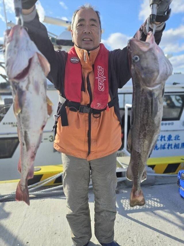 【釣果速報】福島県つりエサ豊漁の船上にタラがこんもり！初心者アングラーさんもお土産ばっちりゲット！記録狙うなら今！