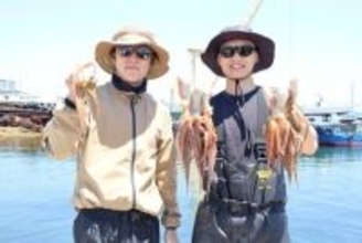 【釣果速報】兵庫県魚英でマダコGET達成！0.60kgの良型タコも！好調の今、ぜひ乗船予約を！