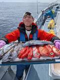 「【釣果速報】神奈川県太郎丸でキンメダイ・クロムツ・メダイ・アコウダイなど豪華魚種揃う！一度の釣行でいろんな魚種に出会えるチャンス！」の画像2