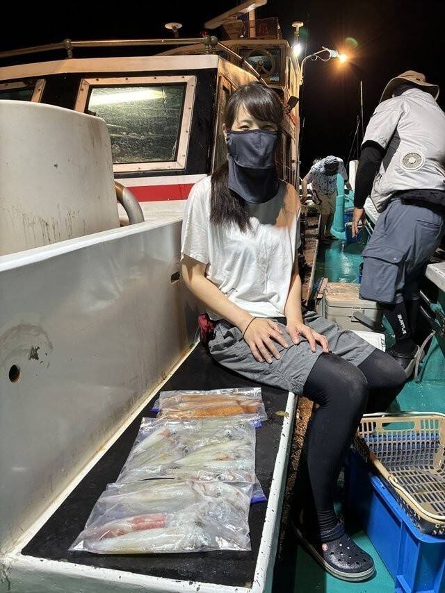 【釣果速報】和歌山県良栄丸でアカイカ好調！トップは36杯！今後の釣行も期待大！