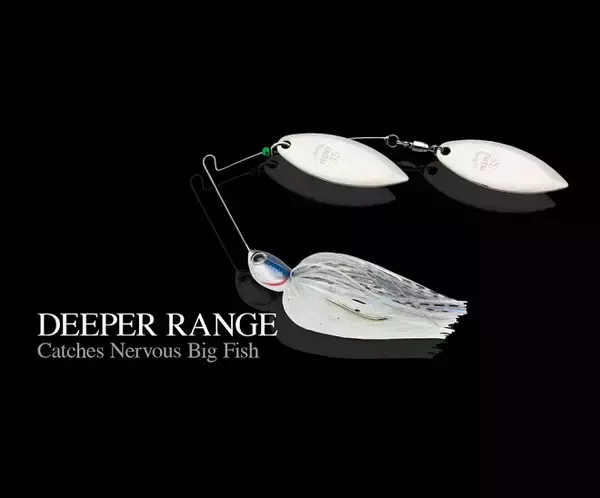 「弱波動系スピナーベイト【ディーパーレンジ】1/4ozタイプに2024年新カラー登場！」の画像