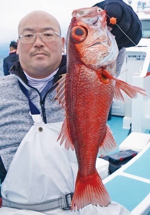 犬吠埼沖のアカムツ好スタート　クロムツ交じりで土産十分！！