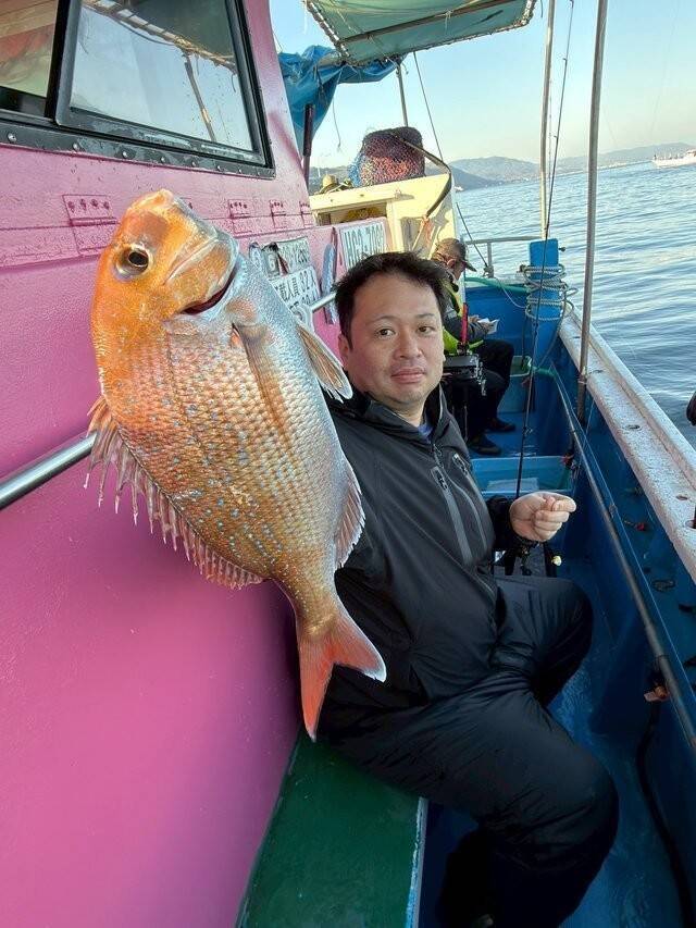 【釣果速報】兵庫県海連丸でマダイ好調！合計7匹！ゴールデンウイークは大物マダイを捕まえに行きませんか？