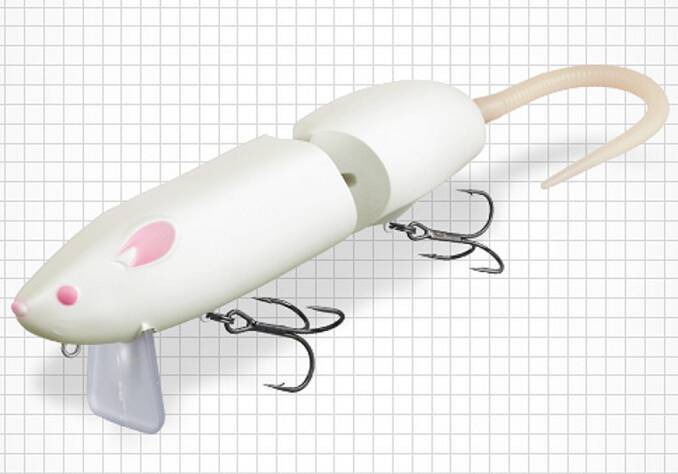 コンバットラットは2024年新登場のねずみそっくりなサーフェスウエイクベイト！