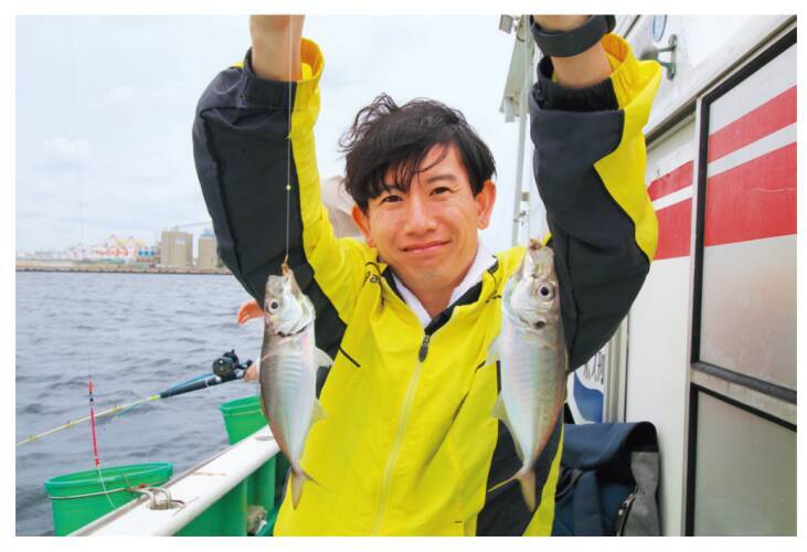 まもなく本番！横浜沖のライトアジ