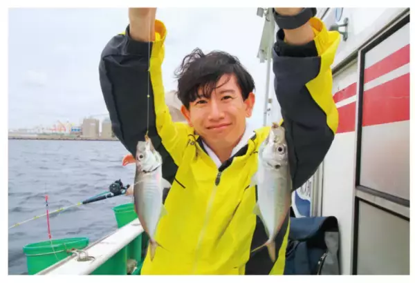 「まもなく本番！横浜沖のライトアジ」の画像