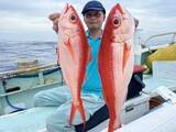 「【釣果速報】静岡県久寿丸でオナガダイが快釣！サイズも最大3.80kgと釣りごたえバッチリ！三連休は真っ赤なターゲットを狙いに行きませんか？」の画像1