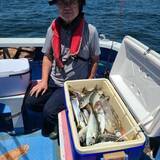 「【釣果速報】初心者さんも速攻ヒットで大盛りあがり！！神奈川県成銀丸で質も量も大満足のマアジ釣行を楽しもう！」の画像1