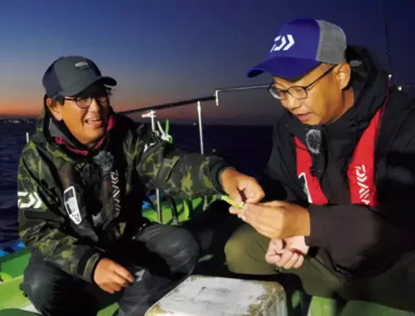 「好調のティップランアオリ王道＋こだわりの釣りでドキ×2、ズシンを楽しんだ。」の画像