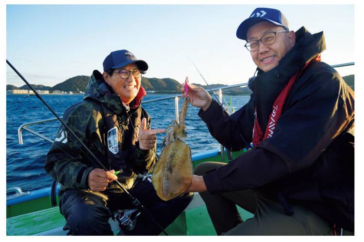 好調のティップランアオリ王道＋こだわりの釣りでドキ×2、ズシンを楽しんだ。