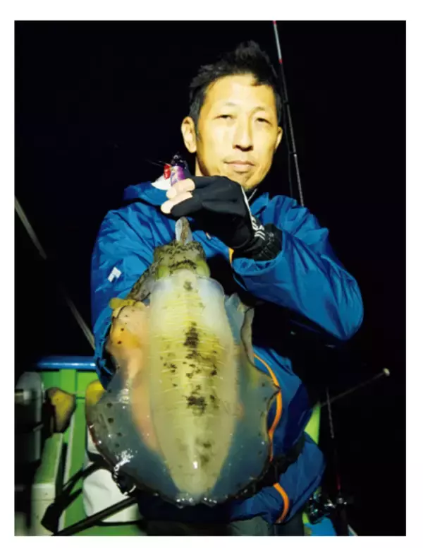 「好調のティップランアオリ王道＋こだわりの釣りでドキ×2、ズシンを楽しんだ。」の画像