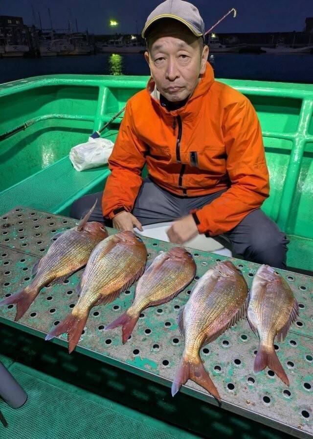 【釣果速報】茨城県長岡丸で2.74kgの特大マダイ出た！現在、中～大鯛メインにコンスタントに釣れてる模様です！