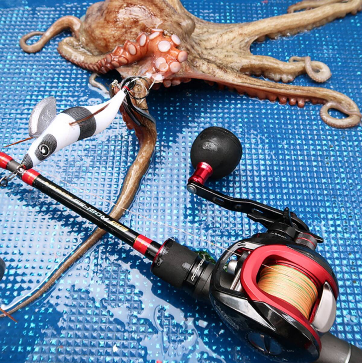 バルトムbcオクトパスでタコを釣りたい 21年新発売のタコエギ操作にマッチしたベイトリール 21年4月17日 エキサイトニュース 2 4