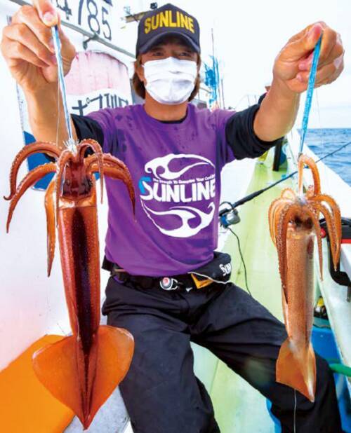 イカ名人の技に学ぶ多点テク～スルメ釣りの楽園・石廊崎沖～