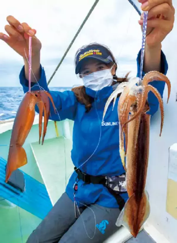 「イカ名人の技に学ぶ多点テク～スルメ釣りの楽園・石廊崎沖～」の画像
