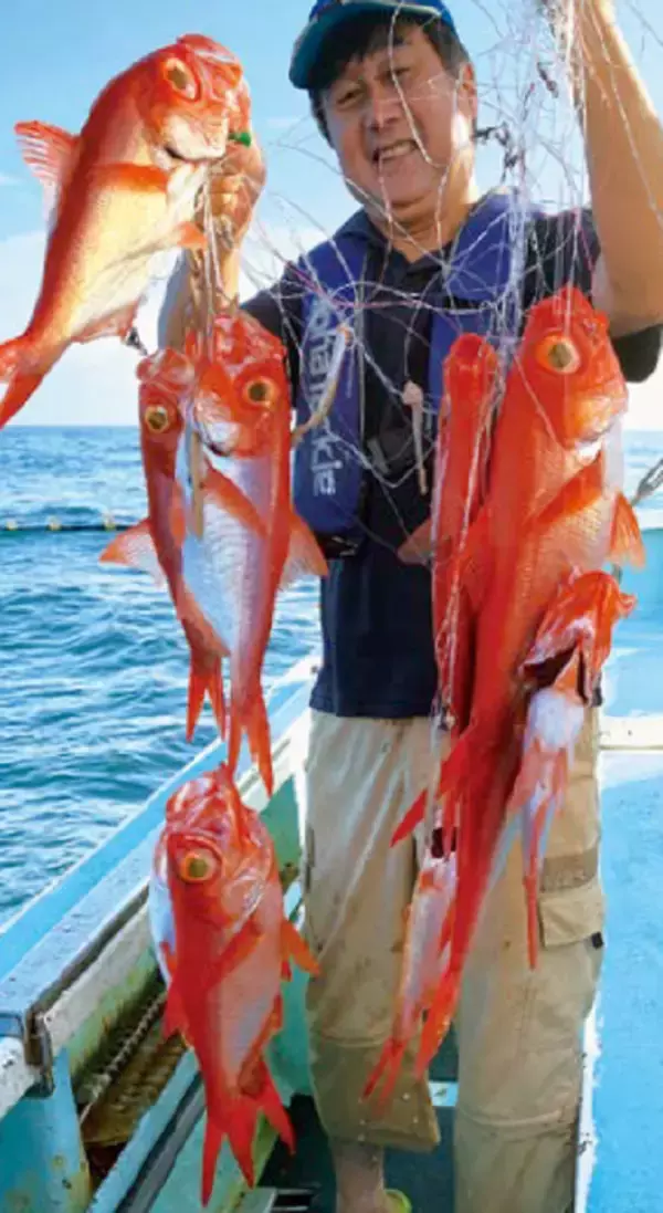 「【石廊崎沖のキンメ快調！】気軽にフルレンタル、本格深場釣り入門にもおすすめ！」の画像