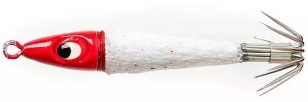 「日本海の剣先イカをイカメタルで楽しむ。大剣が好調な香住沖の剣先イカ。ボトムからの誘い上げで数、型ともに満足の釣果。」の画像