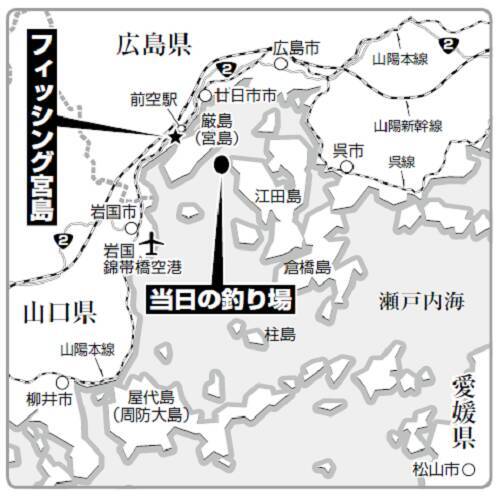 出張＋おまけ釣行！宮島沖で速潮洗う瀬戸の鯛！
