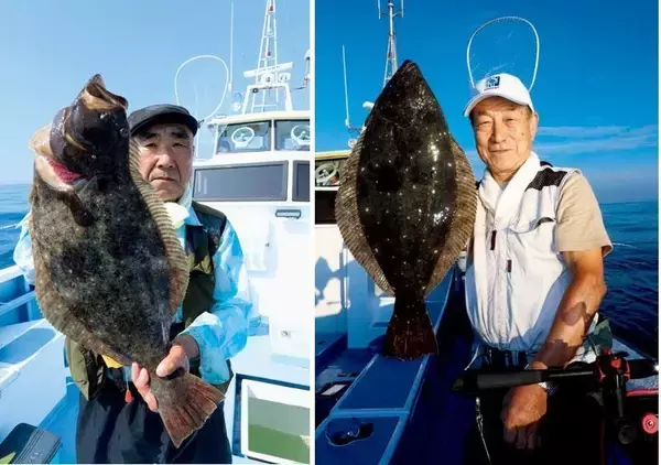 「秋めく沖釣り、大型混じりで開幕！太東～大原のヒラメ」の画像