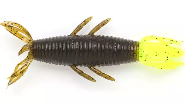 「フラシュリンプは2021年イマカツから新発売のバス釣り用高比重ワーム！」の画像