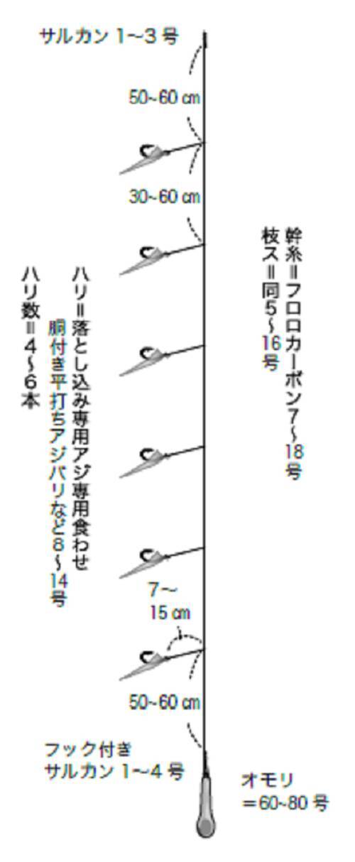 沖釣り仕掛け全集外伝 落とし込み仕掛け 21年10月18日 エキサイトニュース 3 3