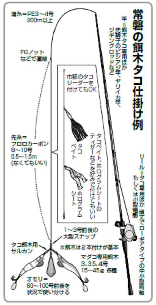 市場 タコのツボ タコスッテ用 タコエギ