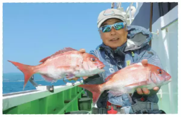 初夏の乗っ込みに向けて視界良好　日立沖のテンヤマダイ急上昇！