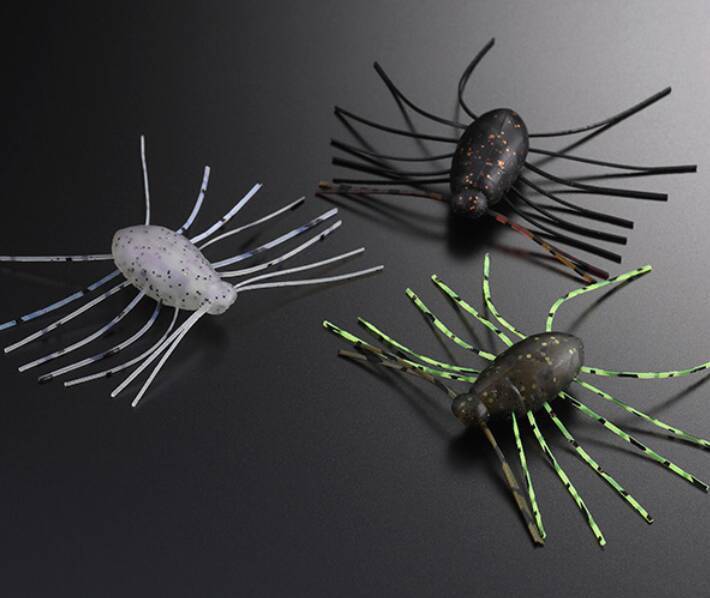 ニードバグは2023年新登場の虫系ソフトベイト！成型コア内蔵で高浮力