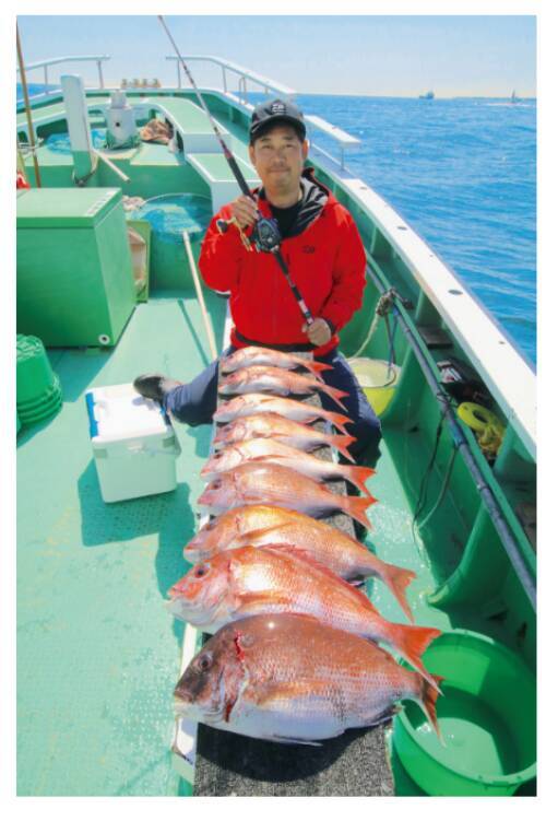 久里浜沖でバリ食い継続中5月は剣崎沖で一発大型！