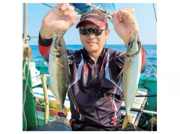 「評判どおり大型ぞろい！金谷名物・黄金アジ上昇気配」の画像