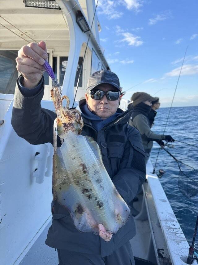 【釣果速報】アオリイカをゲット！千葉県赤沼丸で普段食べられない高級イカをゲットしよう！