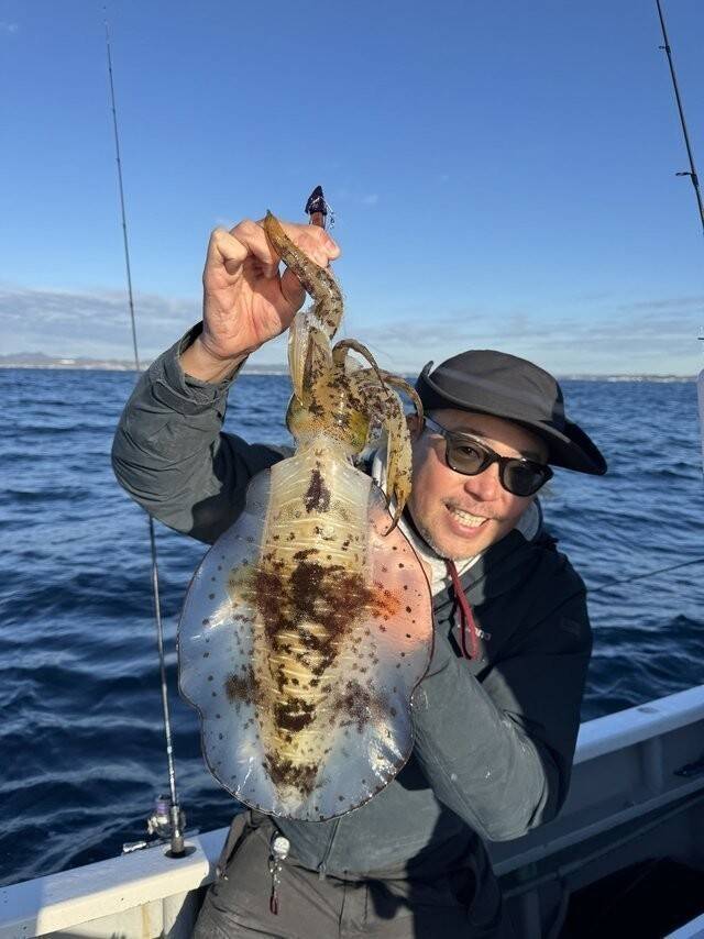 【釣果速報】アオリイカをゲット！千葉県赤沼丸で普段食べられない高級イカをゲットしよう！