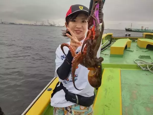 【釣果速報】神奈川県鴨下丸kawanaでマダコのヒット連発！トップ8匹でクーラーボックス満タン！？存分にファイトを楽しめる今が乗船どき！