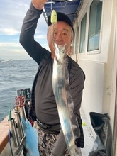 【釣果速報】兵庫県海蓮丸でメーター級のタチウオGET！最大118cm！TOP80匹！良型揃いで今後にも期待！