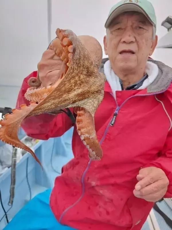 【釣果速報】茨城県幸栄丸でマダコ好調！最大3.70kg！ぜひ乗船予約を！