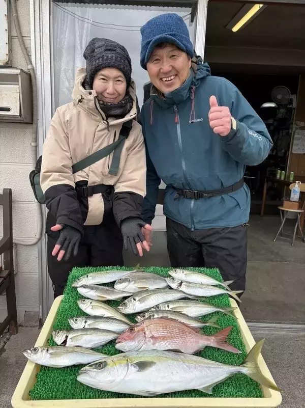 【釣果速報】アジにマダイ、シロアマダイと多彩な魚種で船内がカラフルに！あなたも神奈川県庄治郎丸で大興奮の釣行を味わおう！