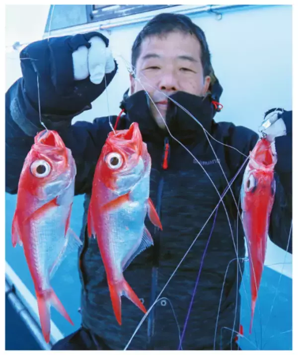 「フルレンタルで楽しめる城ヶ島沖のキンメダイ」の画像