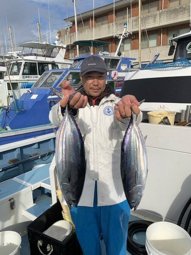 【釣果速報】神奈川県愛正丸はカツオ・キハダマグロが連日大漁！今回は48.00kgの大物キャッチ！この勢いに今すぐ乗ろう！