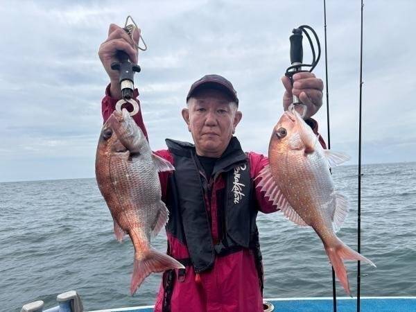 【釣果速報】千葉県優光丸でマダイ・ショウサイフグ・トラフグ・ハナダイと豊富に釣れた～！楽しい釣行にしたいなら今がおすすめ！