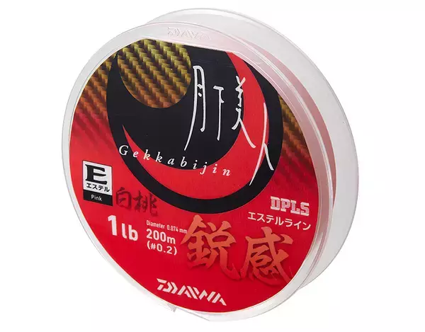 「月下美人TYPE-E鋭感は2022年新登場のアジングゲーム用エステルライン！」の画像