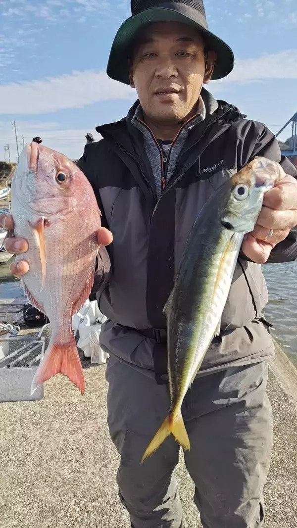 【釣果速報】千葉県フィッシュオン大勝はアジ・マダイが連日大漁！今回は38cmの大アジキャッチ！この勢いに今すぐ乗ろう！