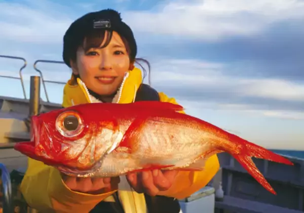 手軽に楽しむキンメ釣り あわよくばリレーでヤリイカも