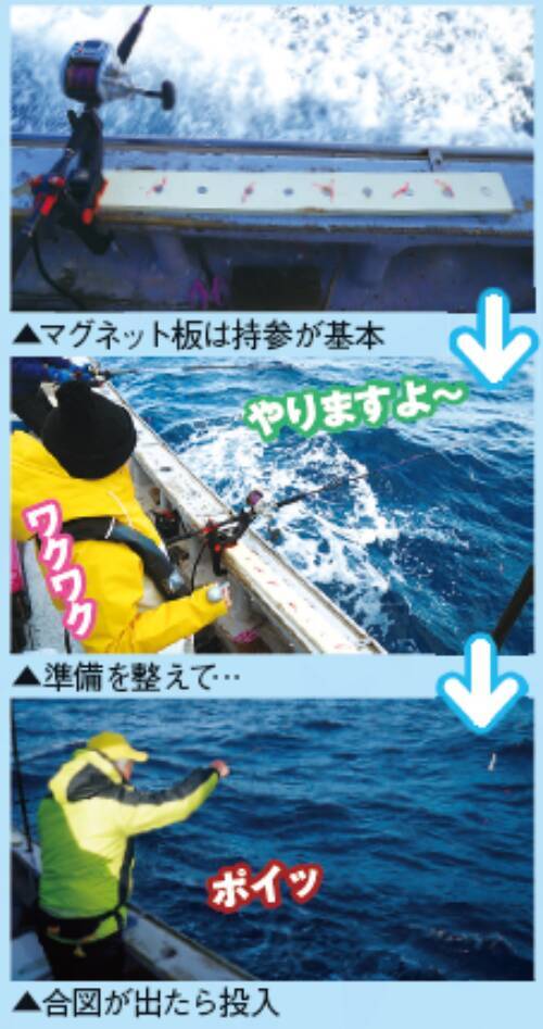 手軽に楽しむキンメ釣り あわよくばリレーでヤリイカも